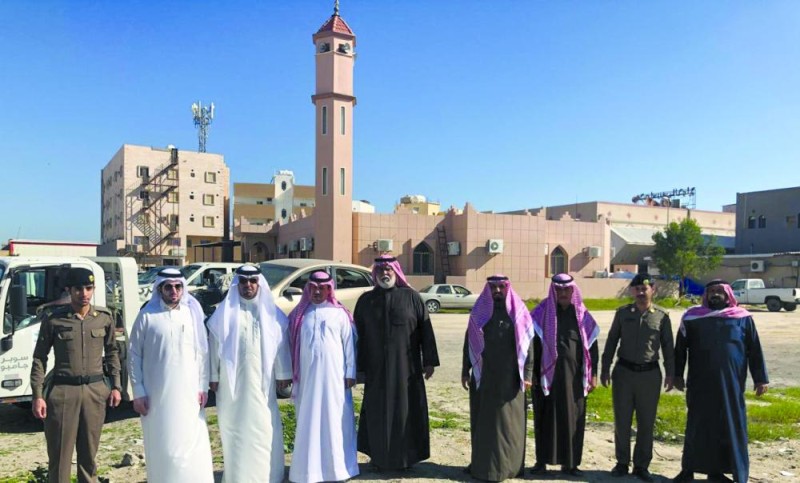 الخفجي تتخلص من 360 سيارة تالفة