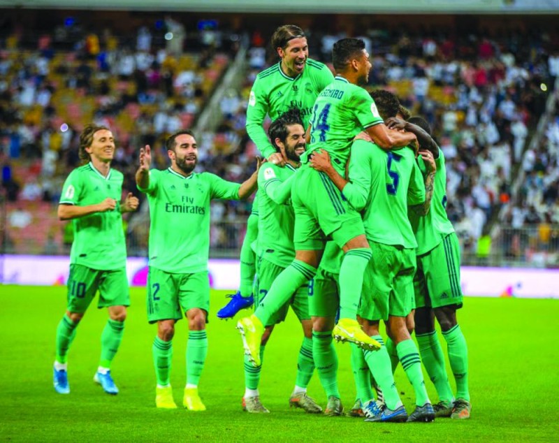 أول روعته ريال مدريدسوبر الجوهرة فريد