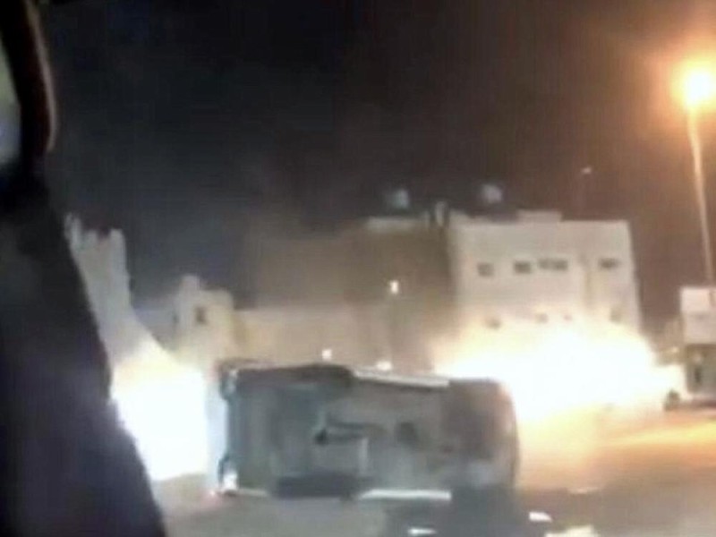 الإطاحة بقائد مركبة التفحيط في تبوك 