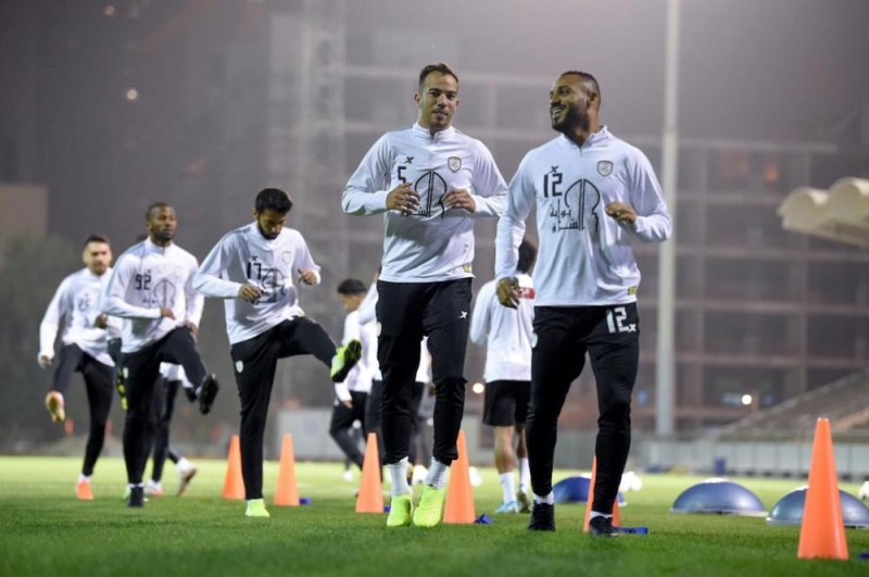 الشباب يستأنف تدريباته ..المفرج يواصل برنامجه العلاجي