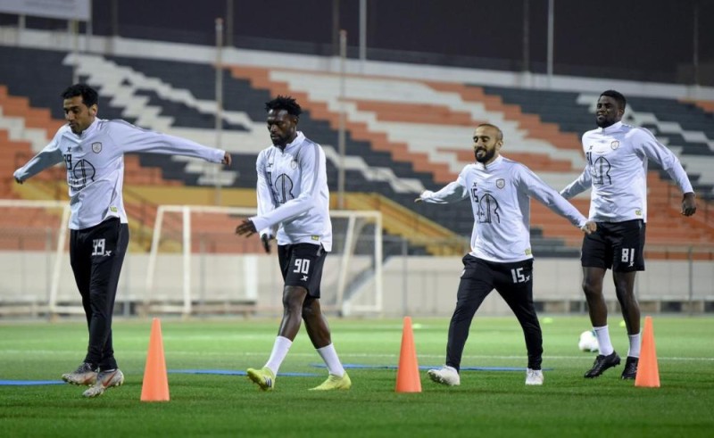 الشباب يستأنف تدريباته ..المفرج يواصل برنامجه العلاجي