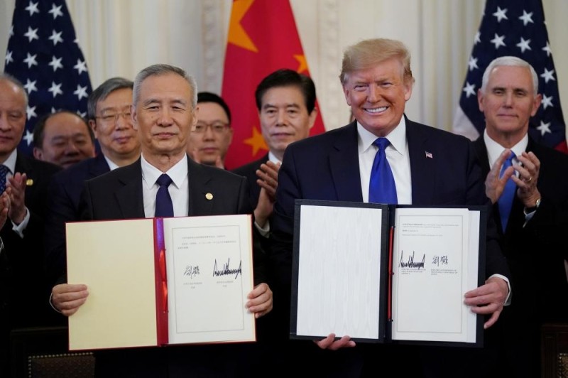 الصين تدعو إلى التطبيق الكامل للاتفاق التجاري مع أمريكا
