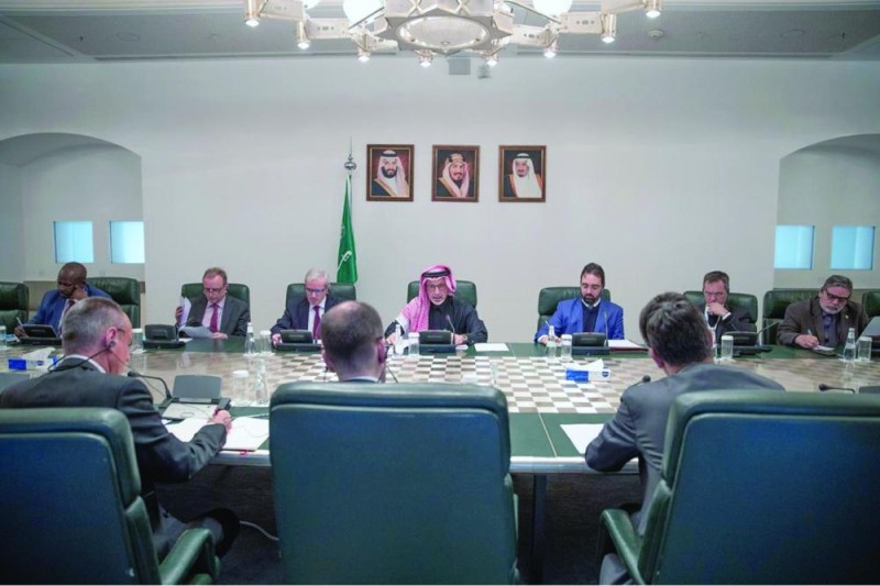 بحث العلاقات السعودية الأفريقية