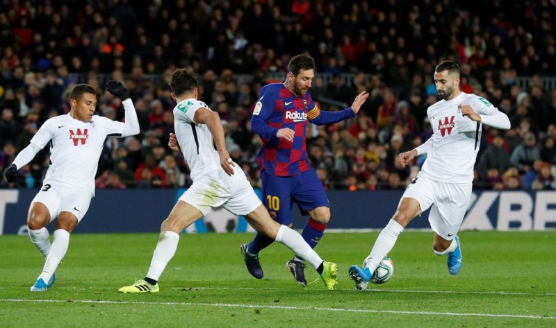 برشلونة يثأر من غرناطة بهدف ميسي