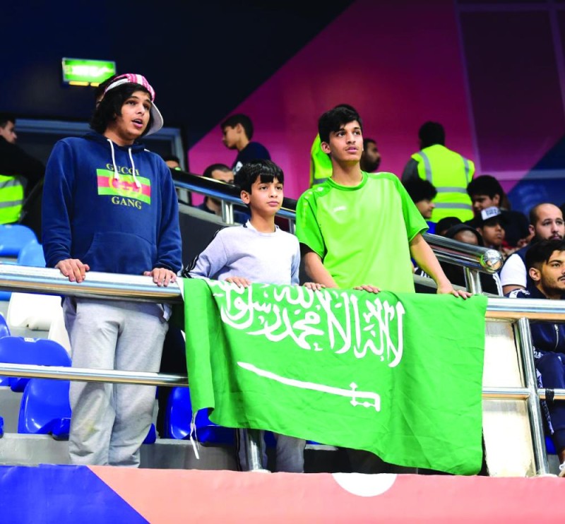 صورة من المباراة