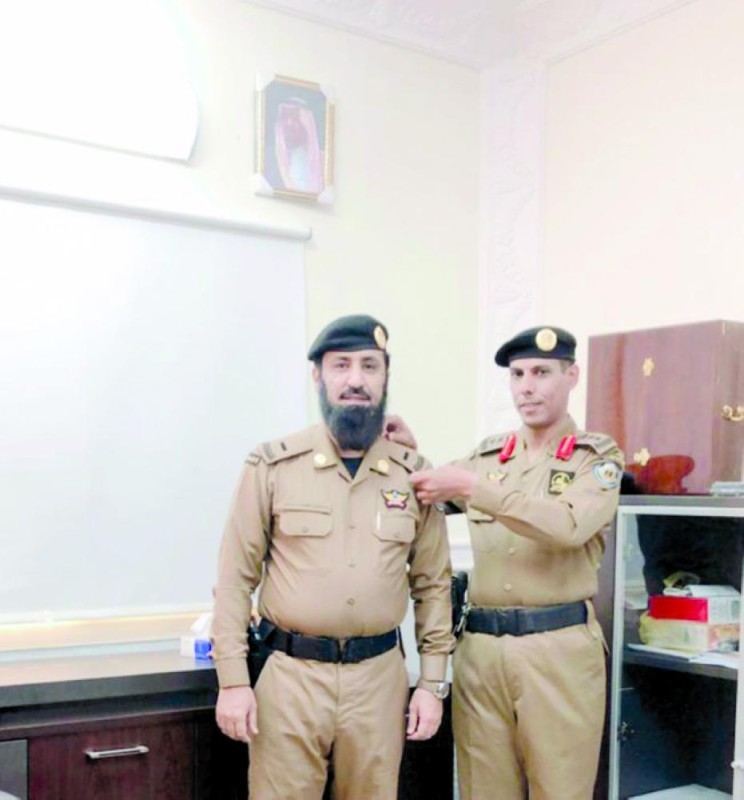 القحطاني إلى رتبة «رئيس رقباء»