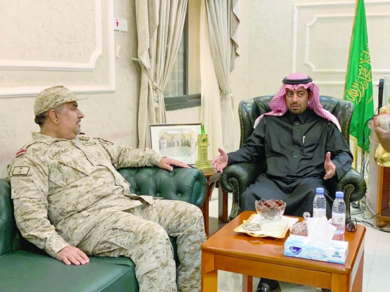 الخريف يشيد بدور قوة النعيرية المجتمعي