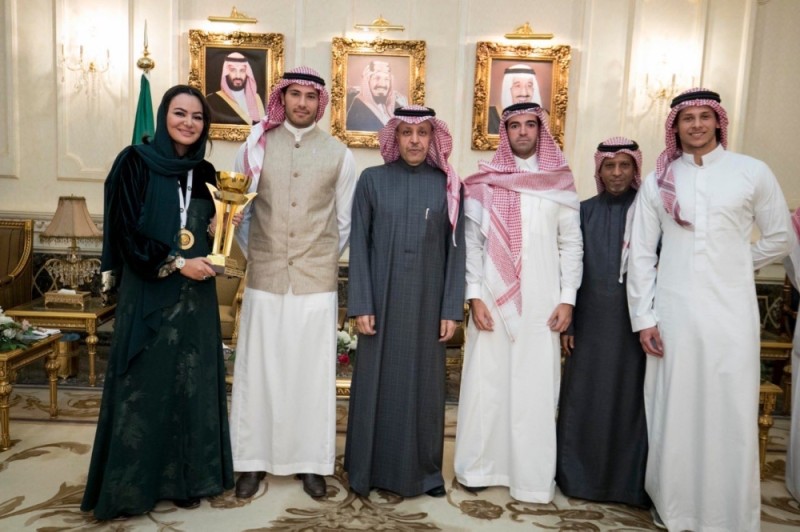 الهيئة العامة للرياضة تكرم كاريمان أبو الجدايل
