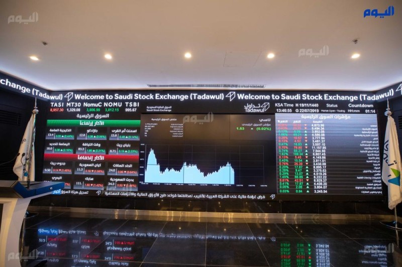 تعرف على حركة الأسهم وحجم التداولات اليوم 