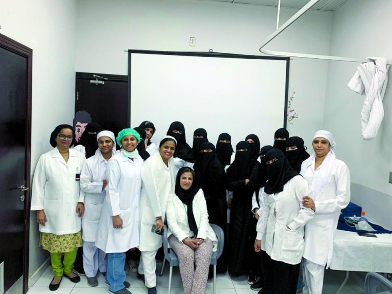 تعامل مع حالات الأطفال «الطارئة» في ميناء الدمام