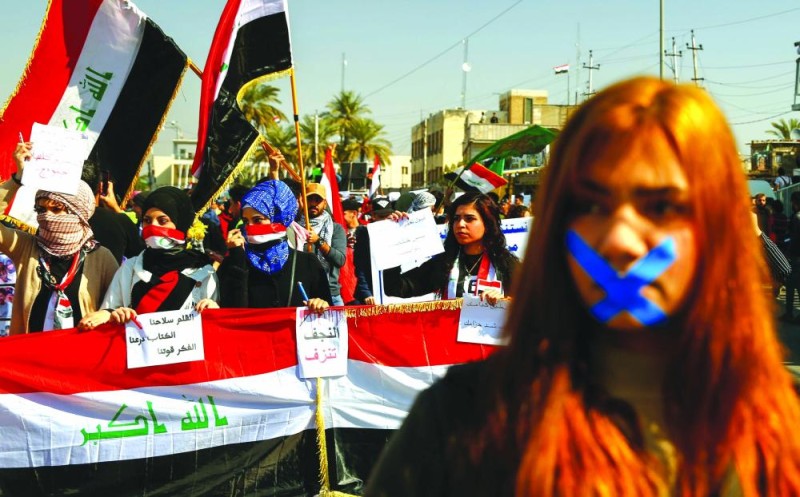 محتجون: الصدر أباح لميليشيات إيران دماء العراقيين