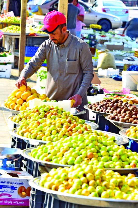 «الكنار».. فاكهة بسطات الطرق في الشتاء