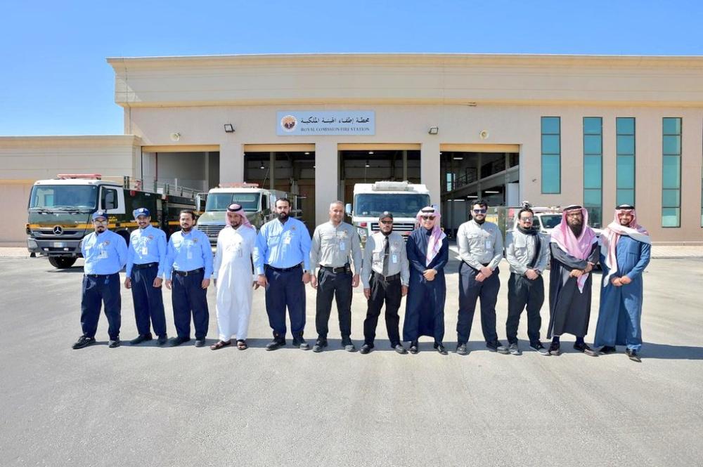 افتتاح مركز إطفاء جديد برأس الخير 