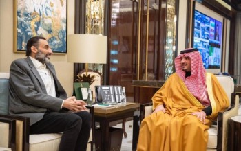وزير الداخلية يبحث مع 3 سفراء الموضوعات المشتركة