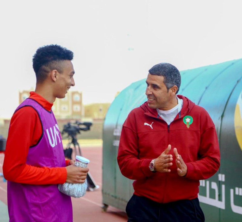 النيبت يقدم نصائحه للاعبي المغرب