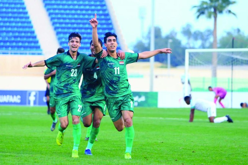 العراق يلحق بتونس إلى ربع نهائي