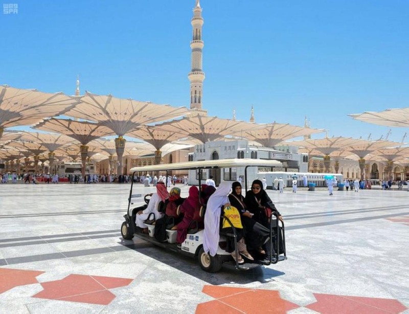 منظومة خدمية متكاملة لقاصدي المسجد النبوي