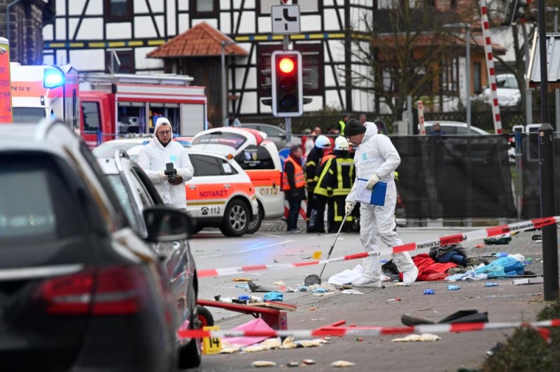52 مصابًا في حادثة دهس في ألمانيا