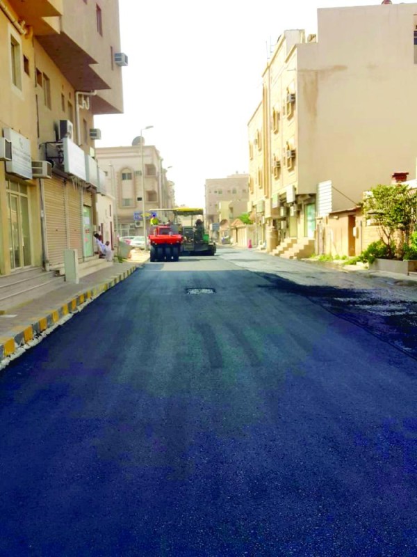خطة سنوية لإعادة تأهيل شوارع الجبيل