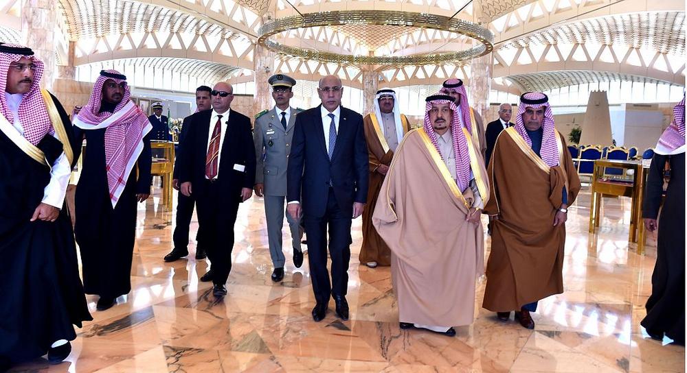 الرئيس الموريتاني يصل الرياض