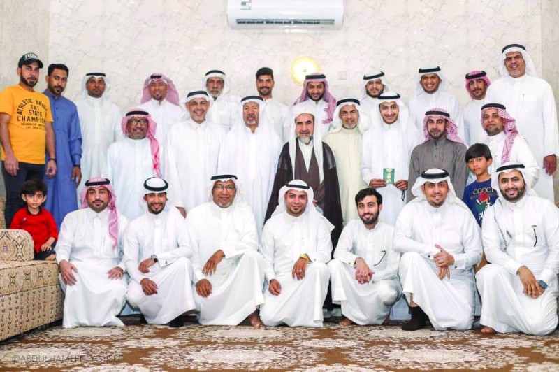 الجاسم يحتفل بعقد قرانه