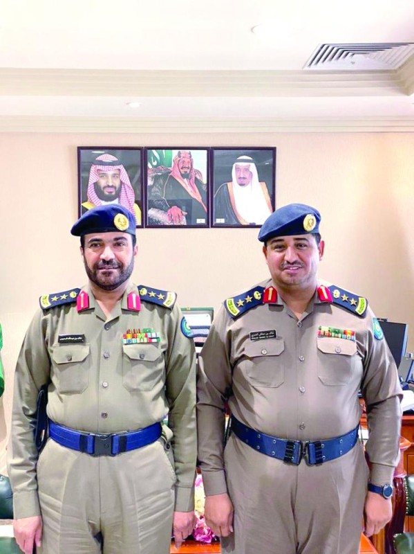 العنزي والدوسري إلى رتبة «عقيد»