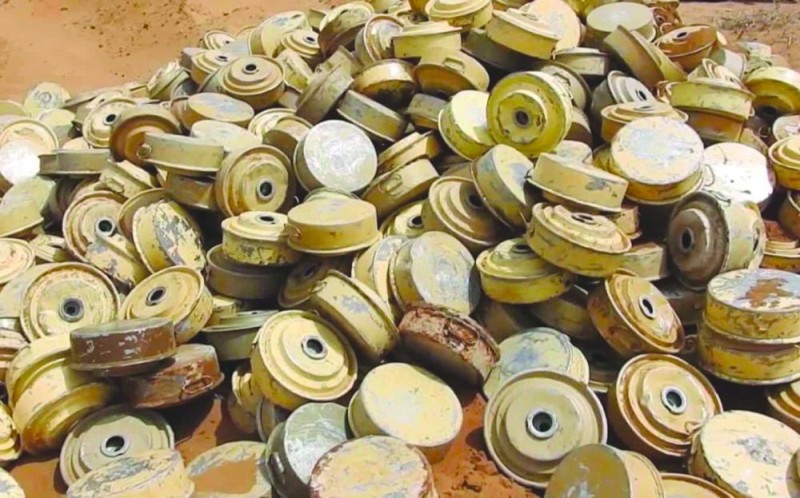 نزع 5677 لغما حوثيا من اليمن في أسبوع