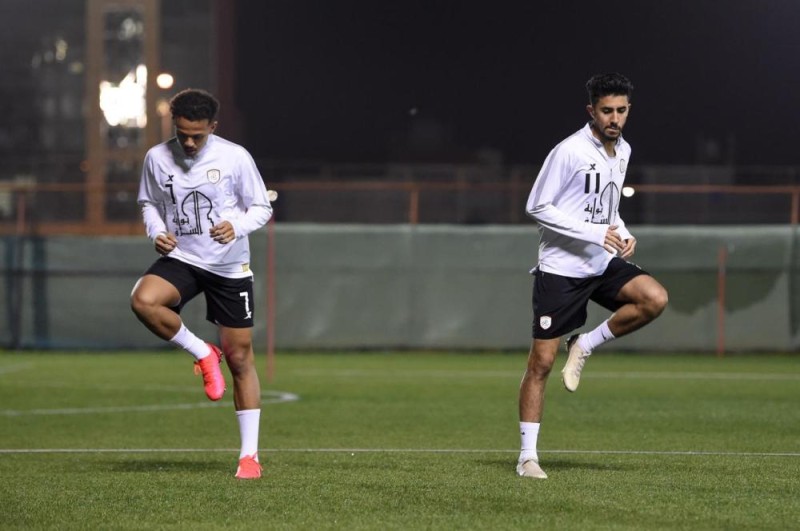 الشباب يجري مرانه الرئيسي للعدالة
