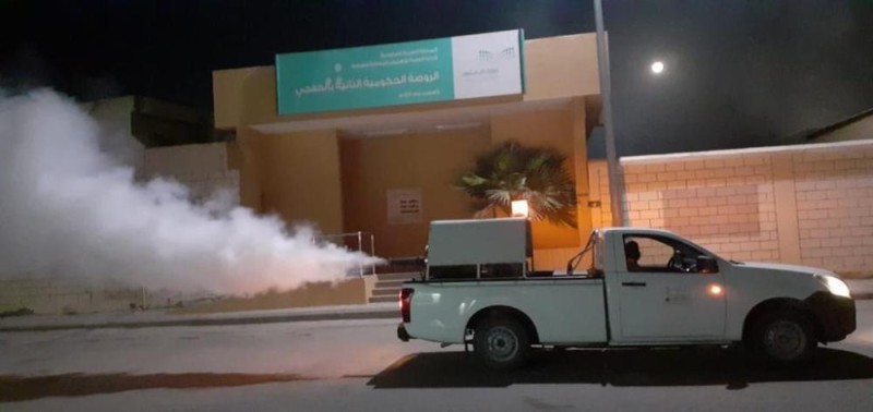 طوارىء فى الخفجي لمواجهة كورونا 