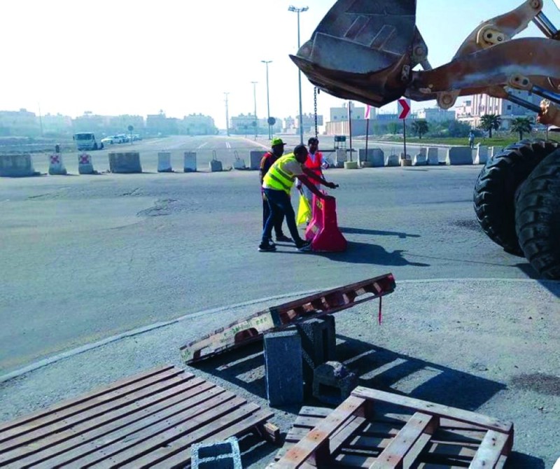 إعادة إنشاء مدخل ضاحية الملك فهد بالدمام