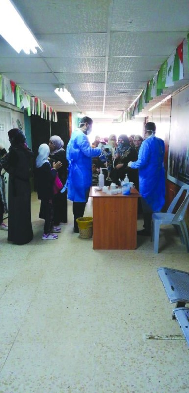خطط وقائية لمواجهة كورونا بالزعتري