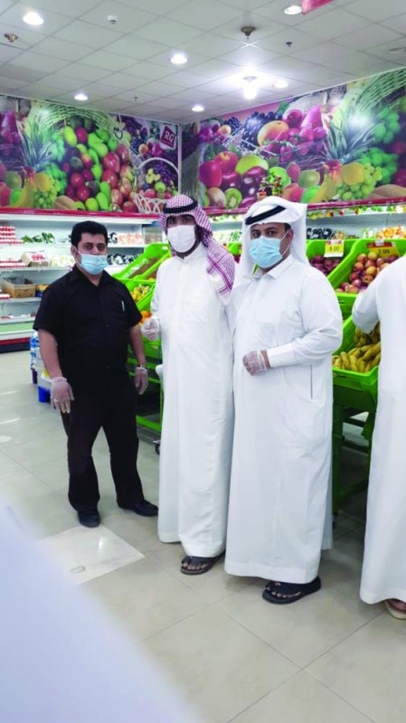 مراقبة توافر السلع الغذائية بالأسواق