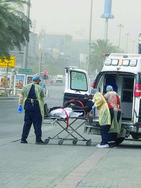 فرضية لنقل «حالة اشتباه» بالهلال الأحمر