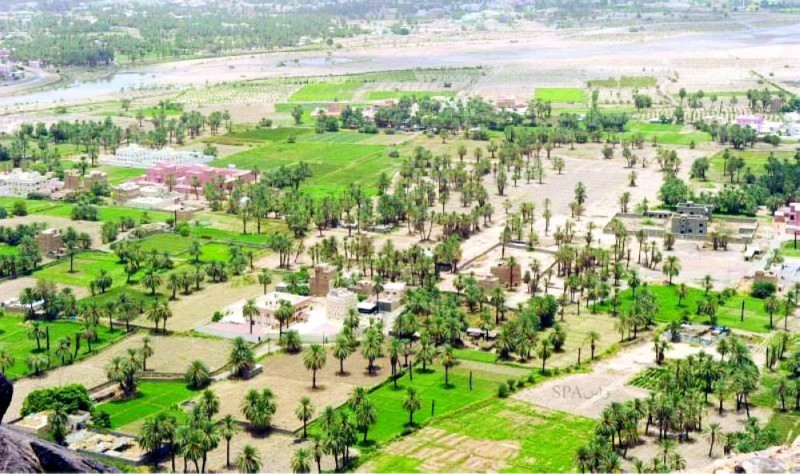 «دحضة» و«القابل».. رمزا الجمال والتاريخ على ضفتي وادي نجران