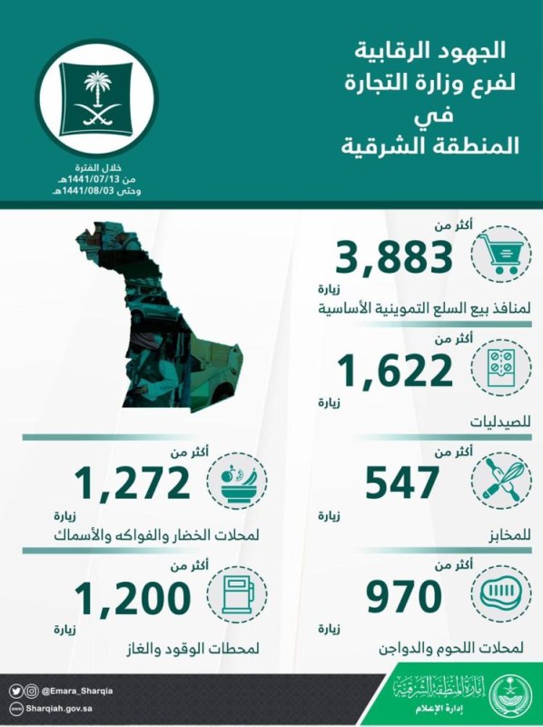 بالأرقام .. جهود 6 جهات بالشرقية لمكافحة كورونا