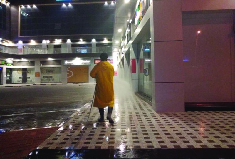 تعقيم 630 موقعا بالخفجي