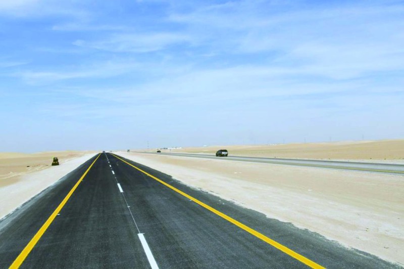 ازدواج طريق الهفوف ـ العقير يدخل الخدمة