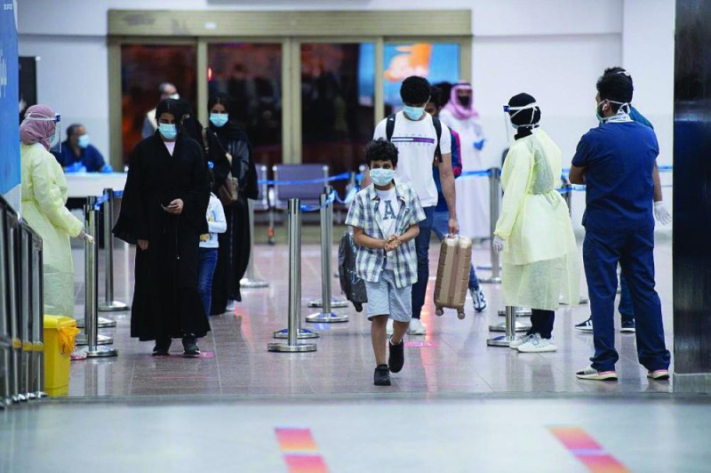 وصول 252 مواطنا إلى مطار الملك عبدالعزيز بجدة