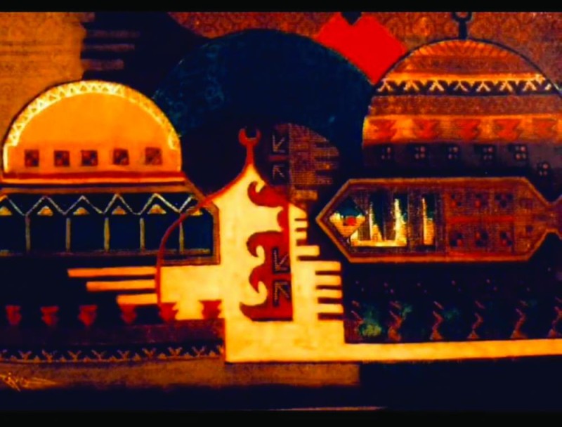 فنان مصري يقيم أول معرض تشكيلي افتراضي