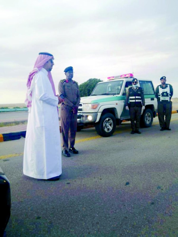 متابعة النقاط الأمنية بالنعيرية ميدانيا