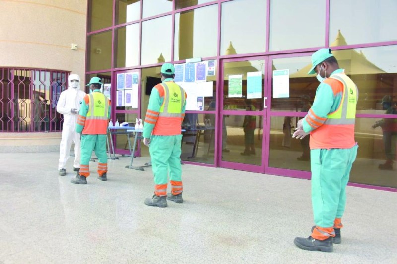 الرعاية للجميع .. مساكن «معقمة» للعمالة الوافدة