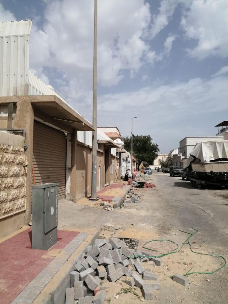 استكمال العمل بتطوير حي الراكة بالخبر