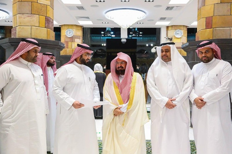 «السديس» يدشن «مصلى المكبرية» بالمسجد الحرام