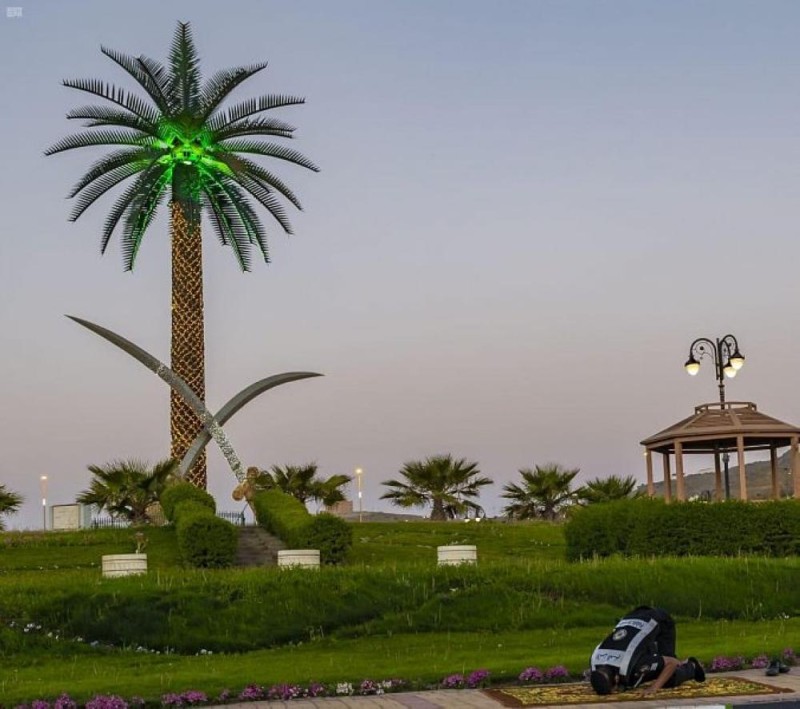 بالصور.. التزام أهالي الباحة بالمنع وسط حضور أمني