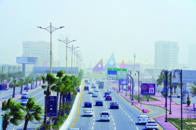 حرارة الدمام تنخفض 10 درجات اليوم