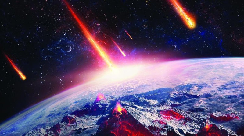 16 ألف قذيفة نيزكية تضرب الأرض