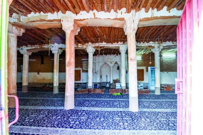 مسجد البرقاء نموذج لطراز البناء النجدي