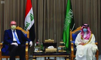 وزير الخارجية يستقبل نائب رئيس الوزراء العراقي