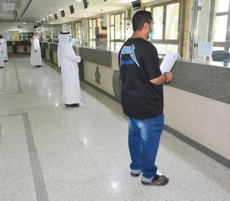 إجراءات احترازية مشددة في «جوازات القصيم»