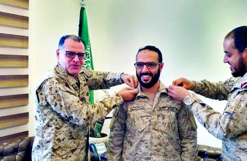 الأحمري إلى رتبة «مقدم»
